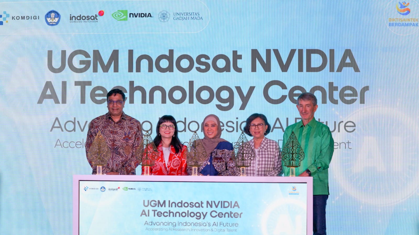 Komdigi, Indosat, NVIDIA and UGM Open UGM Indosat NVIDIA AI Technology Center to Advance National Research and Education
